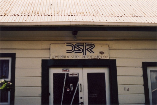 The DSIR in 2000. Image courtesy of Sarah Gallagher.