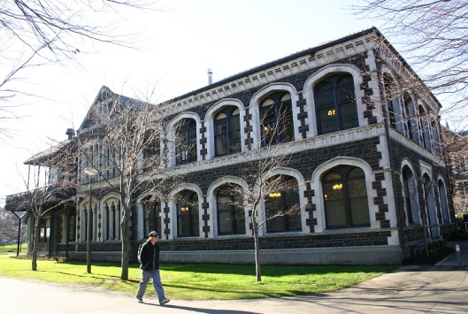 A recent view of the Staff Club - the exterior of the building is very little changed from its dental school days. Image courtesy of the University of Otago Marketing and Communications Division.
