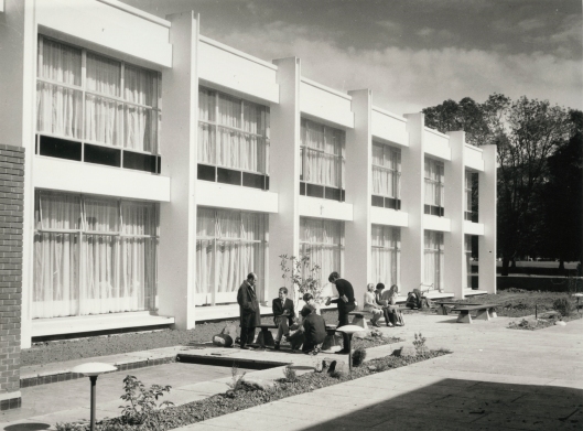 The northern side of the new Library/Arts Building in 1965. Image courtesy of the Hocken Collections, S13-217g.